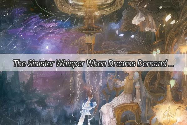 The Sinister Whisper When Dreams Demand a Fatal Oath